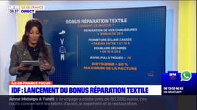 Île-de-France focus: lancement du bonus réparation textile, comment marche-t-il?