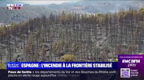 Espagne: l'incendie à Portbou est désormais stabilisé, après deux jours de lutte et près de 600 hectares brûlés