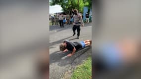 Les touristes surpris sans masque contraints de faire des pompes à Bali