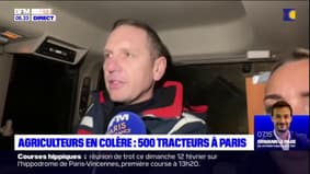 Agriculteurs en colère: 500 tracteurs à Paris