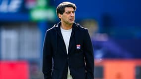 Paulo Fonseca avec l'OL, à Montpellier le 16 février 2025