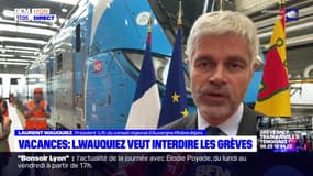 Grève SNCF: Laurent Wauquiez souhaite interdire les grèves pendant les vacances scolaires