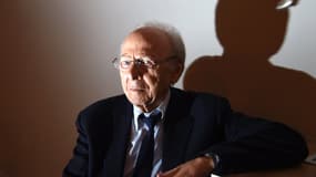 Henri Borlant, survivant du camp de concentration nazi d'Auschwitz-Birkenau, à Paris le 15 janvier 2015.