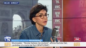 Rachida Dati n'est pas favorable à l'encadrement des loyers