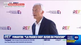 La prospérité économique est "nécessaire" défend  Patrick Martin, dans son discours d'ouverture de la REF