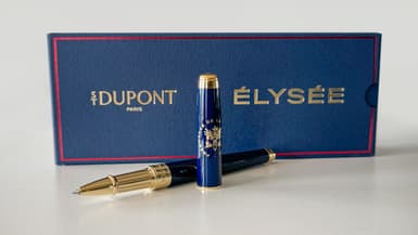 L'édition limitée de stylo Roller Eternity Medium S.T. Dupont pour l’Élysée