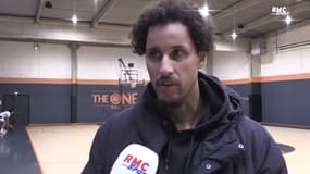 Michael Kessens (Paris Basket) après les accusations de racisme à l'encontre de Badalone, le 16/11/2023