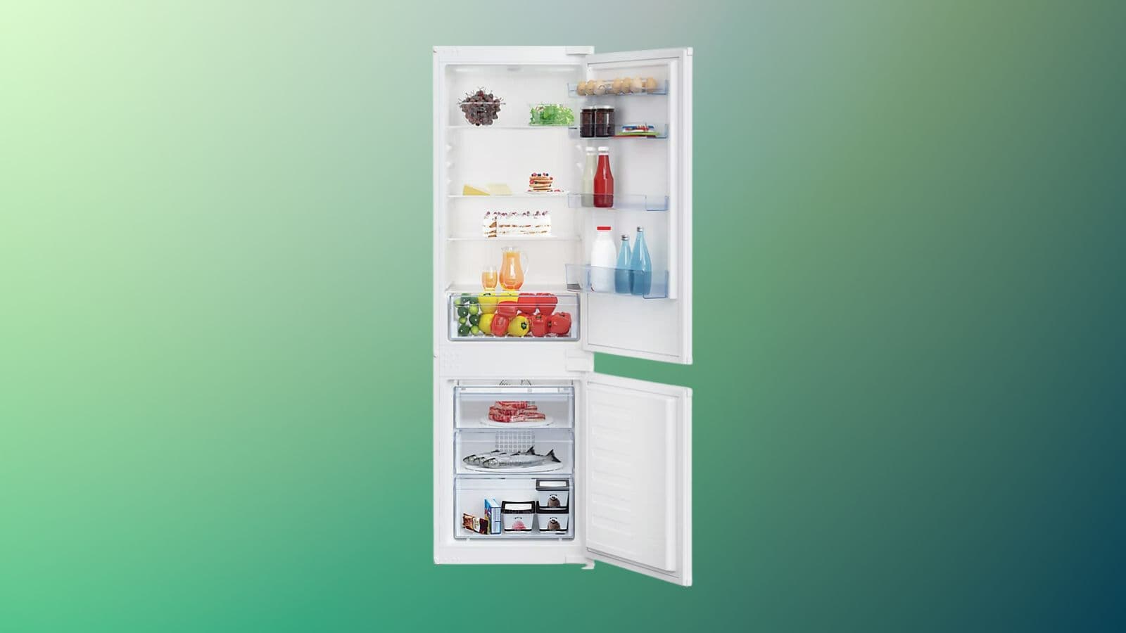 Ce réfrigérateur congélateur Beko est proposé à un prix indécent pendant le  déstockage Castorama
