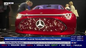 En route pour demain : Mercedes CLA Concept, plus de 700 kilomètres d'autonomie - Samedi 23 septembre