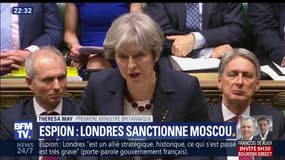 Espion: Londres sanctionne Moscou