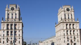 Minsk, la capitale de la Biélorussie.