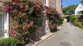 Le village de Veules-les-Roses, en Seine-Maritime.