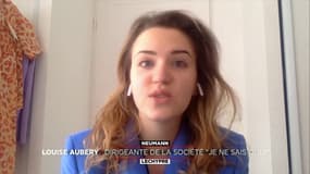 Louise Aubery dédramatise la question de la prise de poids dans Neumann Lechypre sur RMC et RMC Story.