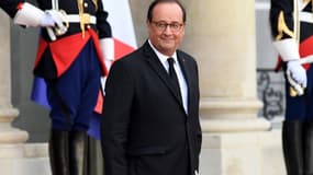 François Hollande à l'Elysée en septembre 2019.