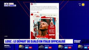 Losc: le départ de Djalo en Italie officialisé