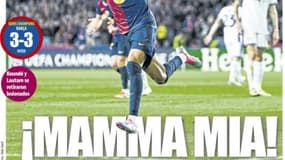 La une de Mundo Deportivo après Barça-Inter (3-3, Ligue des champions), le 1er mai 2025