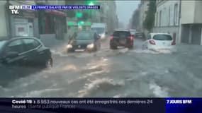 La France balayée par de violents orages