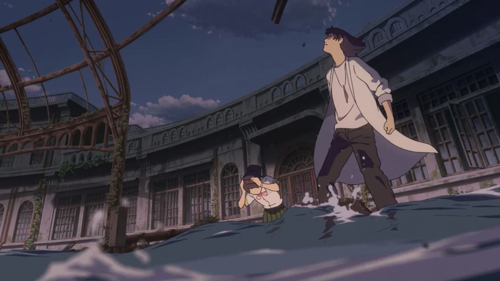 Une scène de "Suzume" de Makoto Shinkai