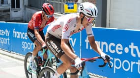 Alex Baudin lors des championnats de France, le 25 juin 2023