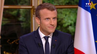 Emmanuel Macron sur TF1/LCI le 15 octobre 2017