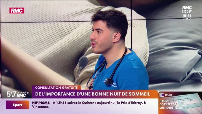 Consultation gratuite - De l'importance d'une bonne nuit de sommeil