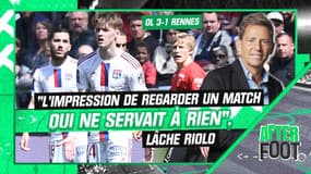 OL 3-1 Rennes : "L'impression de regarder un match qui ne servait à rien", lâche Riolo