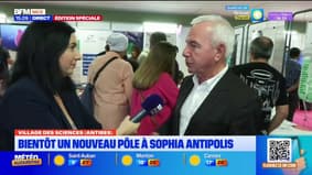 Village des sciences à Antibes : "la science c'est regarder l'avenir"