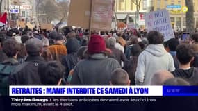 Retraites: manifestation interdite à Lyon ce samedi