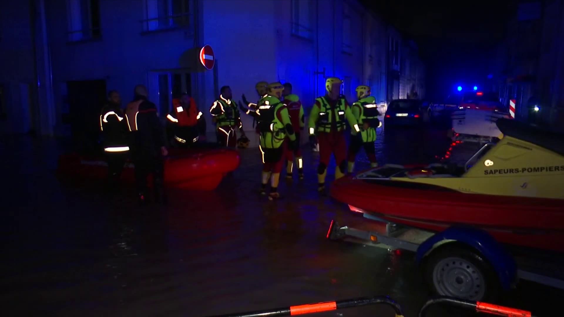 180 residents of Crécy-la-Chapelle evacuated since Thursday evening