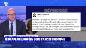 L'Arc de triomphe sans son drapeau français - 01/01