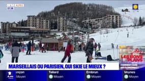 Alpes du Sud: Marseillais ou Parisiens, qui skient le mieux?