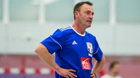 Stéphane Guivarc'h le 15/10/2018 lors d'un match des Légendes