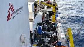 Le navire Aquarius, utilisé par Médecins sans frontières et SOS Méditerranée pour venir en aide aux migrants en mer. (Photo d'illustration) 