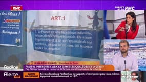 Girard : "Il y a un manque de courage politique au sommet de l'Etat sur les abayas"