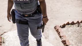 Policier sud-africain, le 7 novembre 2021. (photo d'illustration)