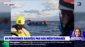 Migrants: 84 personnes sauvées par SOS Méditerranée 