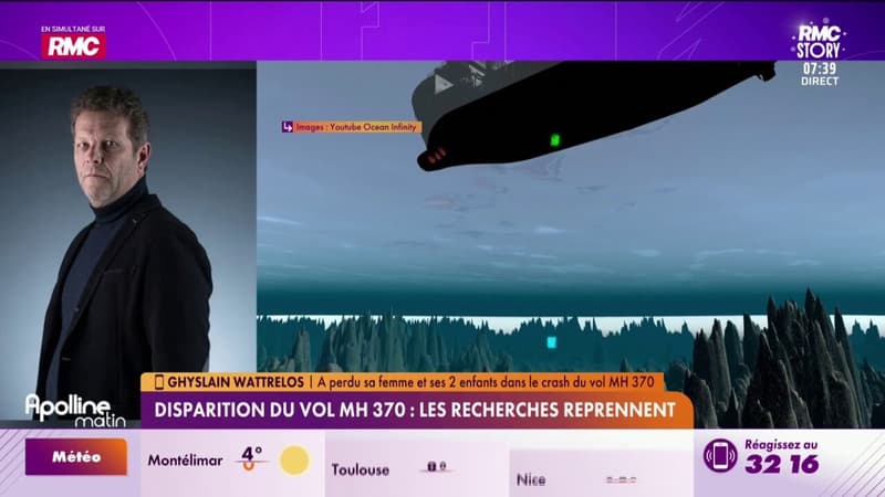 Reprise des recherches du MH370: "Ces recherches, je n’y crois pas", réagit Ghyslain Wattrelos