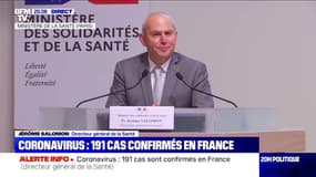 Coronavirus: "Les conditions actuelles ne sont pas compatibles avec un droit de retrait", déclare le directeur général de la Santé