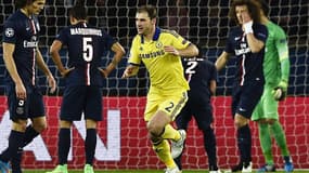 Branislav Ivanovic ouvre le score face au PSG 