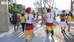 Football / Les supporters français et allemands au Maracana - 04/07