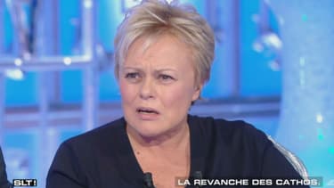 Muriel Robin, dans l'émission "Salut les Terriens!", le 10 décembre 2016