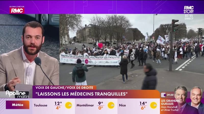 Voix de droite - "Laissons les médecins tranquilles"
