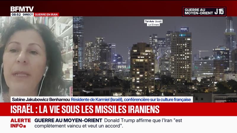 "Nos journées en ce moment, c'est aller du lit à l'abri": Sabine raconte son quotidien en Israël, au rythme des alertes