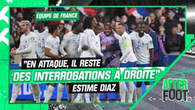 Équipe de France : "En attaque, il reste des interrogations à droite avec Nkunku, Coman et Dembélé" estime Diaz