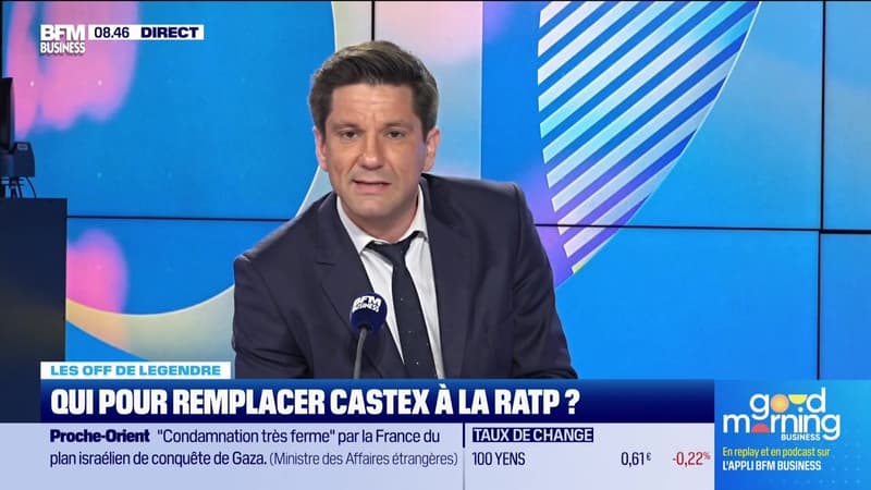 Les off de Legendre : Qui pour remplacer Castex à la RATP ? - 06/05