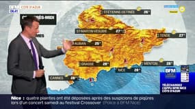 Météo Nice Côte d'Azur: de la chaleur ce lundi avec du soleil