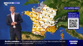 Un ciel toujours parsemé d'averses ce vendredi, sauf vers la Méditerranée