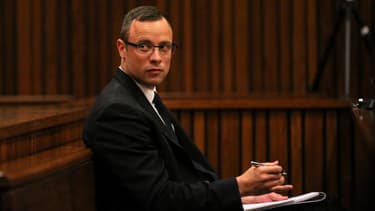 Oscar Pistorius à son procès, le 25 mars 2014.