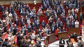 Les députés dans l'hémicycle de l'Assemblée nationale, le 21 septembre 2020