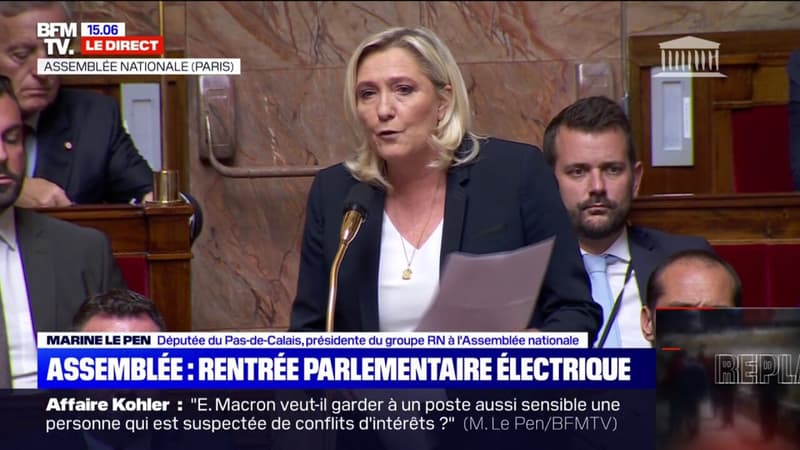 Marine Le Pen sur le chauffage au fioul: 
